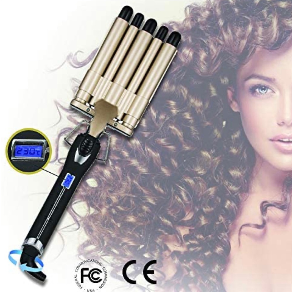 , 5-Barrel Hair Curling Iron